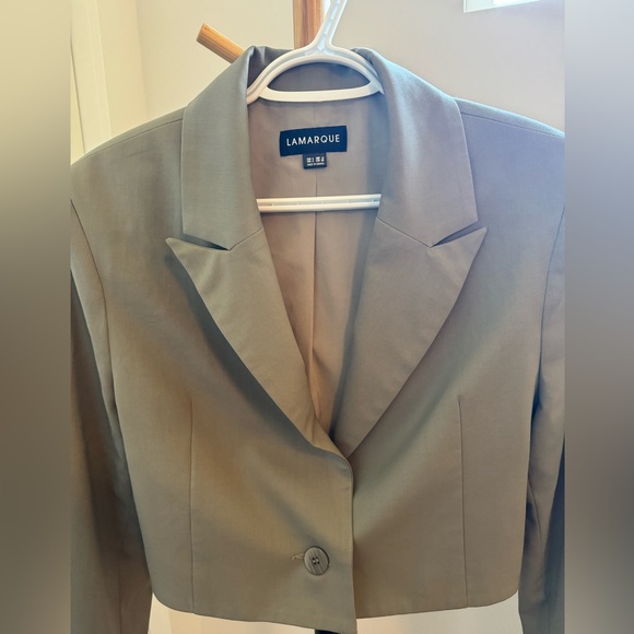 Lamarque crop blazer - Picture 2 of 3